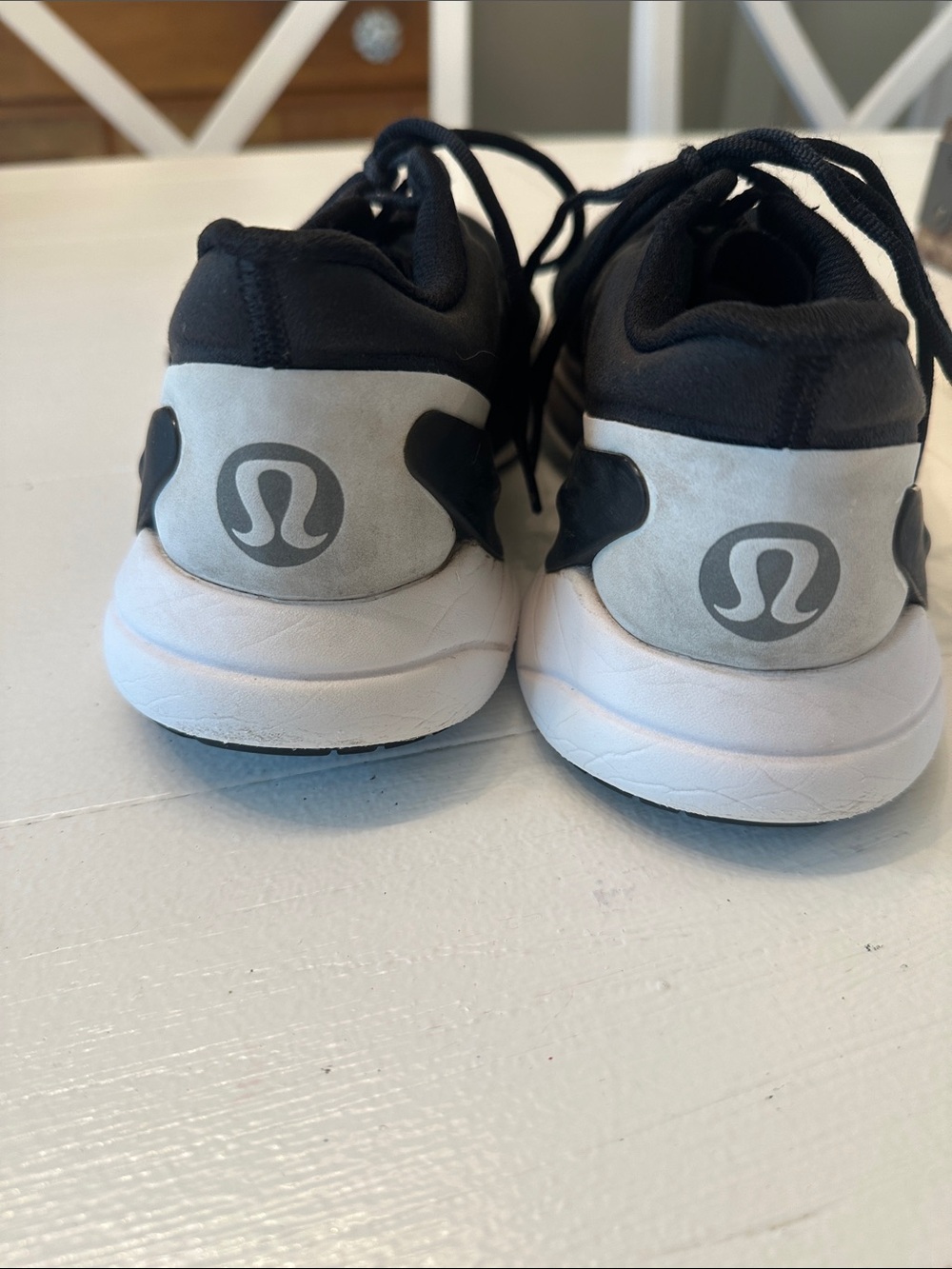Lululemon Women's Black Athletic Running Shoes with White Midsole 6.5 no box
